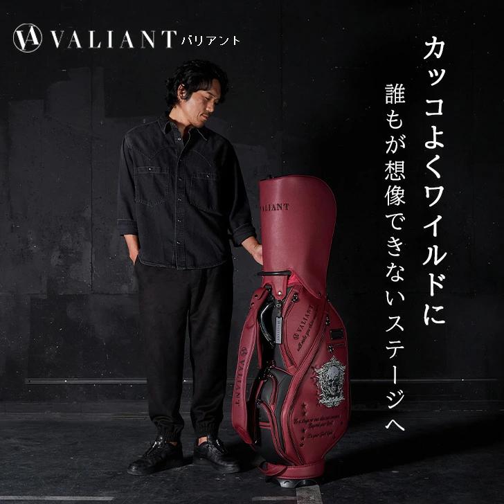 数量限定 VALIANT 2025 2nd SKULLCOLLECTION キャディバッグ シリアルナンバー入り バリアント ヴァリアント カートバッグ ゴルフバッグ ギフト ポイント利用 | VALIANT | 18