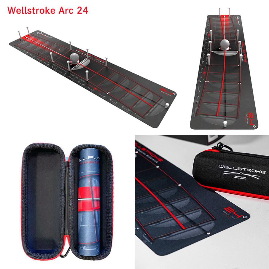 日本正規品 Wellstroke Arc ウェルストローク アーク パターストローク矯正 マット Wlp-wellstroke ウェルパット