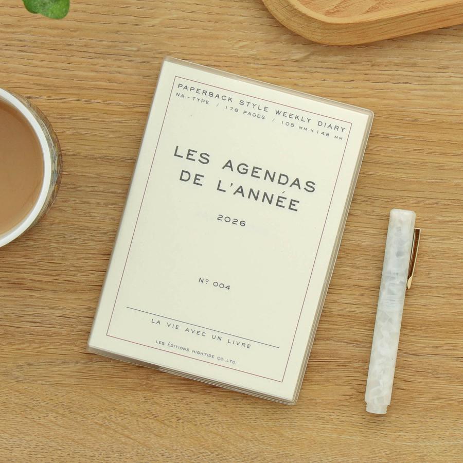 ハイタイド 手帳 2026 / ポーシュ / A6 週間ブロック / 2025年10月始まり / ウィークリースケジュール帳 | HIGHTIDE DIARY | 17