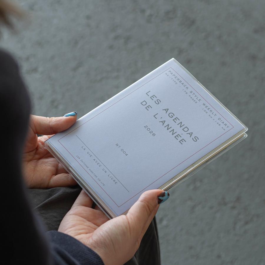 ハイタイド 手帳 2026 / ポーシュ / A6 週間ブロック / 2025年10月始まり / ウィークリースケジュール帳 | HIGHTIDE DIARY | 19