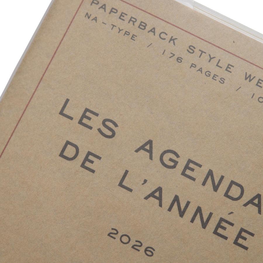 ハイタイド 手帳 2026 / ポーシュ / A6 週間ブロック / 2025年10月始まり / ウィークリースケジュール帳 | HIGHTIDE DIARY | 08