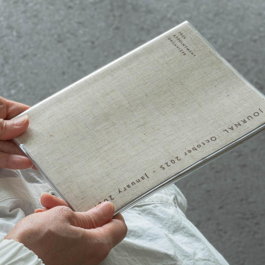 ハイタイド 手帳 2026 / コトン / A5 マンスリー / 2025年10月始まり / スケジュール帳 | HIGHTIDE DIARY | 20