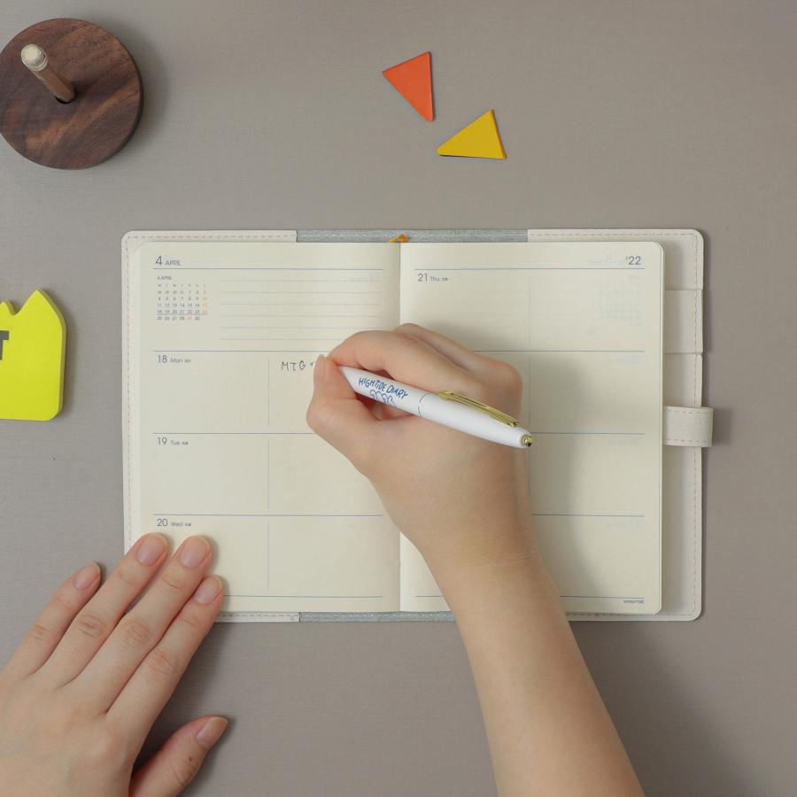 ハイタイド 手帳 2026 / サンマリノ / A6 週間ブロック / 2026年3月始まり / 4月始まり対応 / ウィークリースケジュール帳 | HIGHTIDE DIARY | 19