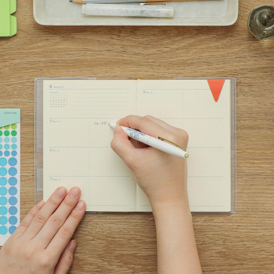 ハイタイド 手帳 2026 / ポーシュ / A6 週間ブロック / 2026年3月始まり / 4月始まり対応 / ウィークリースケジュール帳 | HIGHTIDE DIARY | 18