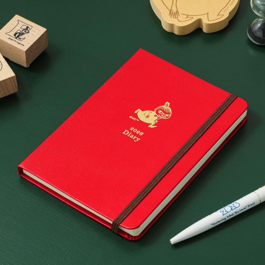 ハイタイド 手帳 2026 / ムーミン［直営店限定］/ A6 週間ブロック / 2026年3月始まり / 4月始まり対応 / ウィークリースケジュール帳 | HIGHTIDE DIARY | 17