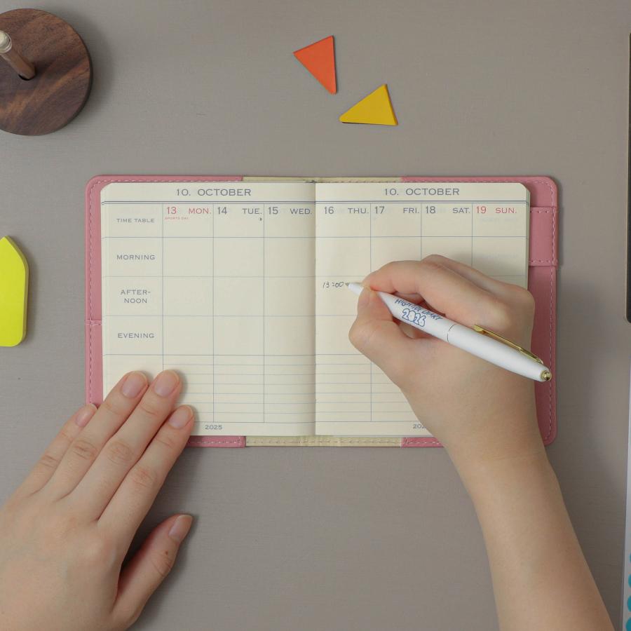 ハイタイド 手帳 2026 / レプレ［直営店限定］/ スクエア 週間バーチカル / 2026年3月始まり / 4月始まり対応 / ウィークリースケジュール帳 | HIGHTIDE DIARY | 26