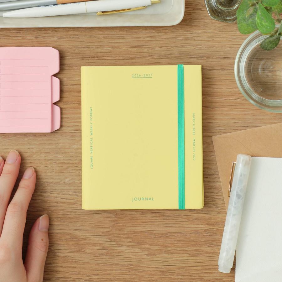 ハイタイド 手帳 2026 / ケイティー［直営店限定］/ スクエア 週間バーチカル / 2026年3月始まり / 4月始まり対応 / ウィークリースケジュール帳 | HIGHTIDE DIARY | 16