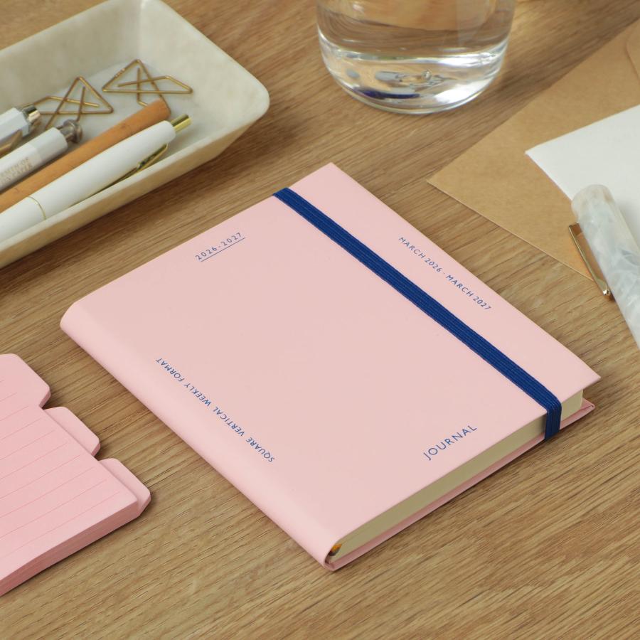 ハイタイド 手帳 2026 / ケイティー［直営店限定］/ スクエア 週間バーチカル / 2026年3月始まり / 4月始まり対応 / ウィークリースケジュール帳 | HIGHTIDE DIARY | 18