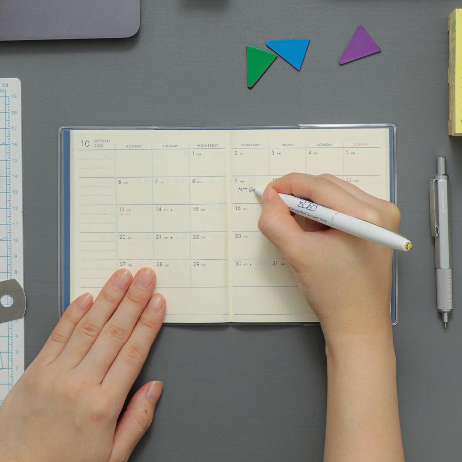 ハイタイド 手帳 2026 / ネーエ / スクエア マンスリー / 2026年3月始まり / 4月始まり対応 / スケジュール帳 | HIGHTIDE DIARY | 26