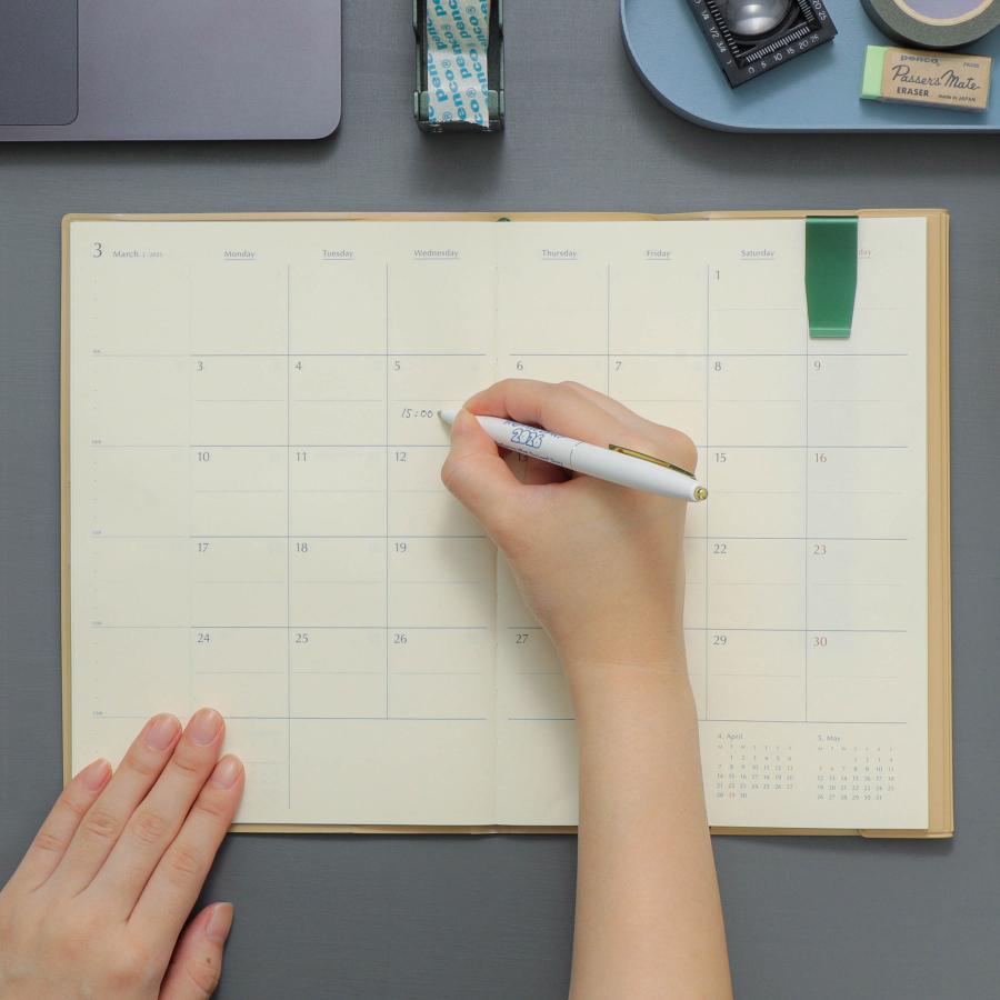 ハイタイド 手帳 2026 / フューゲン / A5 マンスリー / 2026年3月始まり / 4月始まり対応 / スケジュール帳 | HIGHTIDE DIARY | 17