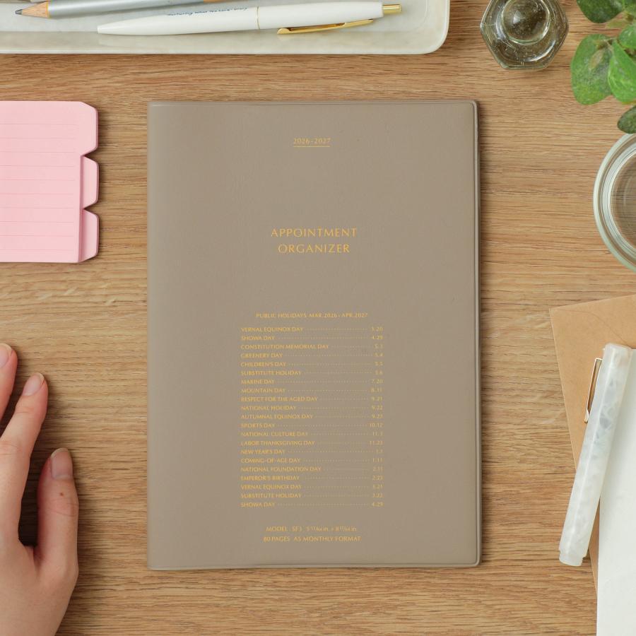 ハイタイド 手帳 2026 / ヨーク / A5 マンスリー / 2026年3月始まり / 4月始まり対応 / スケジュール帳 | HIGHTIDE DIARY | 16
