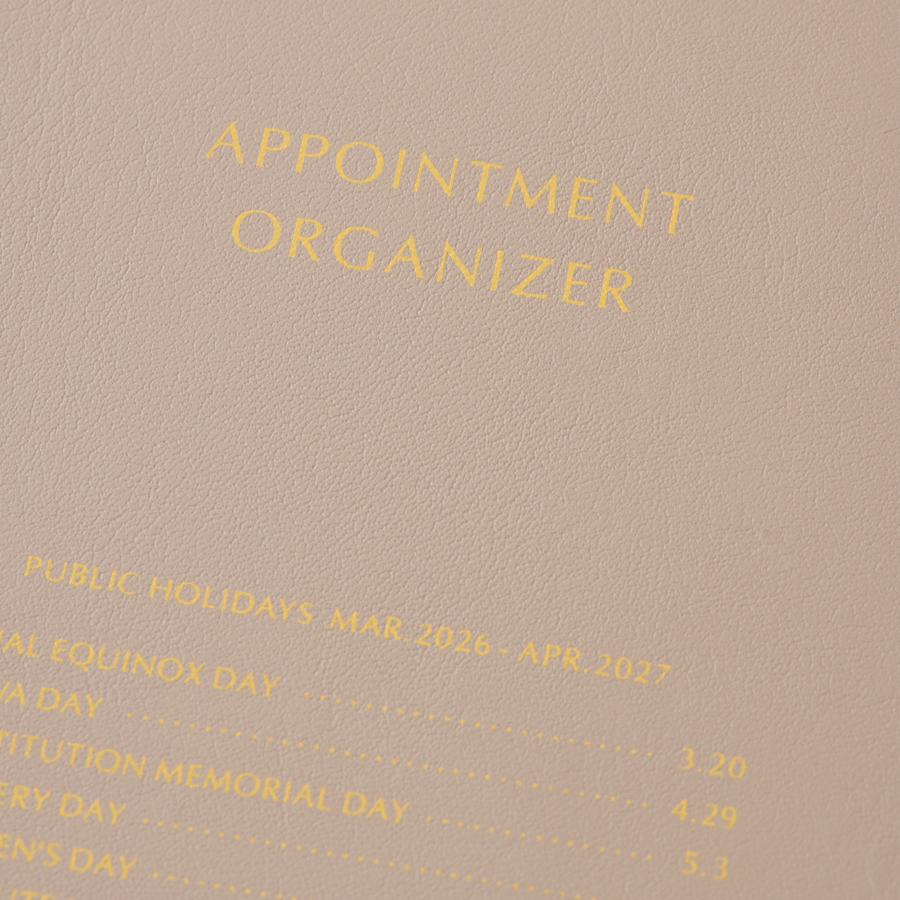 ハイタイド 手帳 2026 / ヨーク / A5 マンスリー / 2026年3月始まり / 4月始まり対応 / スケジュール帳 | HIGHTIDE DIARY | 06