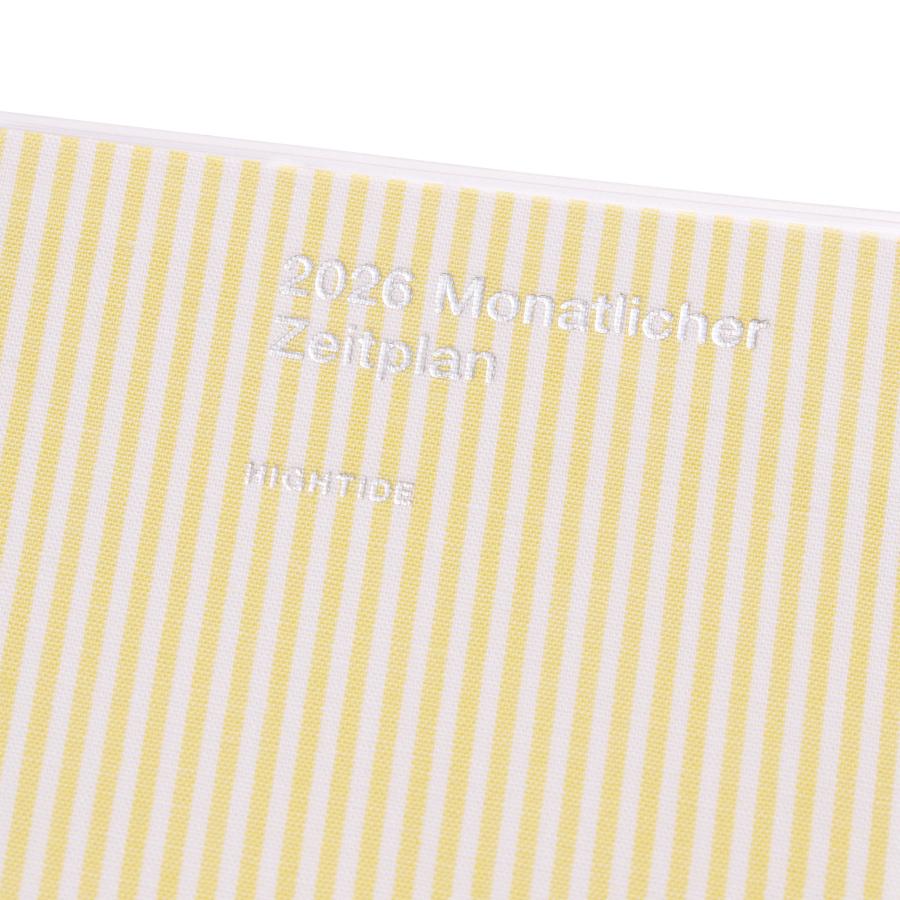 ハイタイド 手帳 2026 / パピヨン / B6 マンスリー / 2026年3月始まり / 4月始まり対応 / スケジュール帳 | HIGHTIDE DIARY | 08