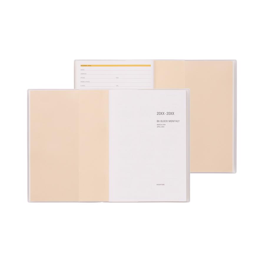 ハイタイド 手帳 2026 / パピヨン / B6 マンスリー / 2026年3月始まり / 4月始まり対応 / スケジュール帳 | HIGHTIDE DIARY | 10