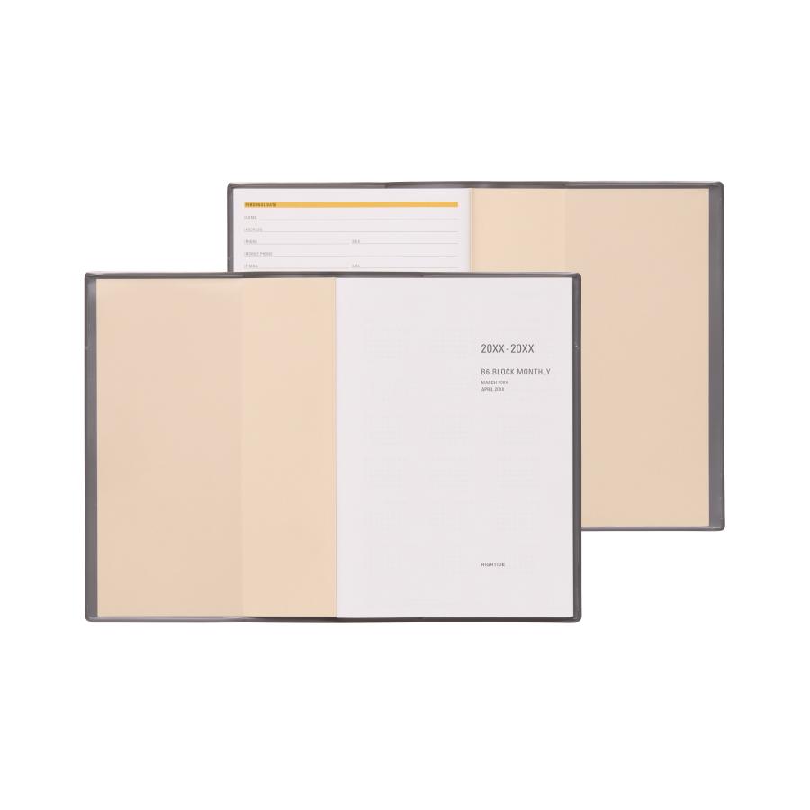 ハイタイド 手帳 2026 / ティアクライス / B6 マンスリー / 2026年3月始まり / 4月始まり対応 / スケジュール帳 | HIGHTIDE DIARY | 10