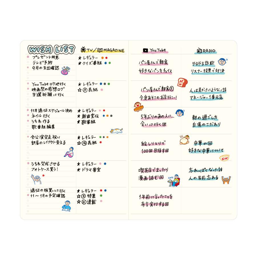 ハイタイド 手帳 2026 / ケイティー / B6 スリム マンスリー / 2026年3月始まり / 4月始まり対応 / スケジュール帳 | HIGHTIDE DIARY | 14