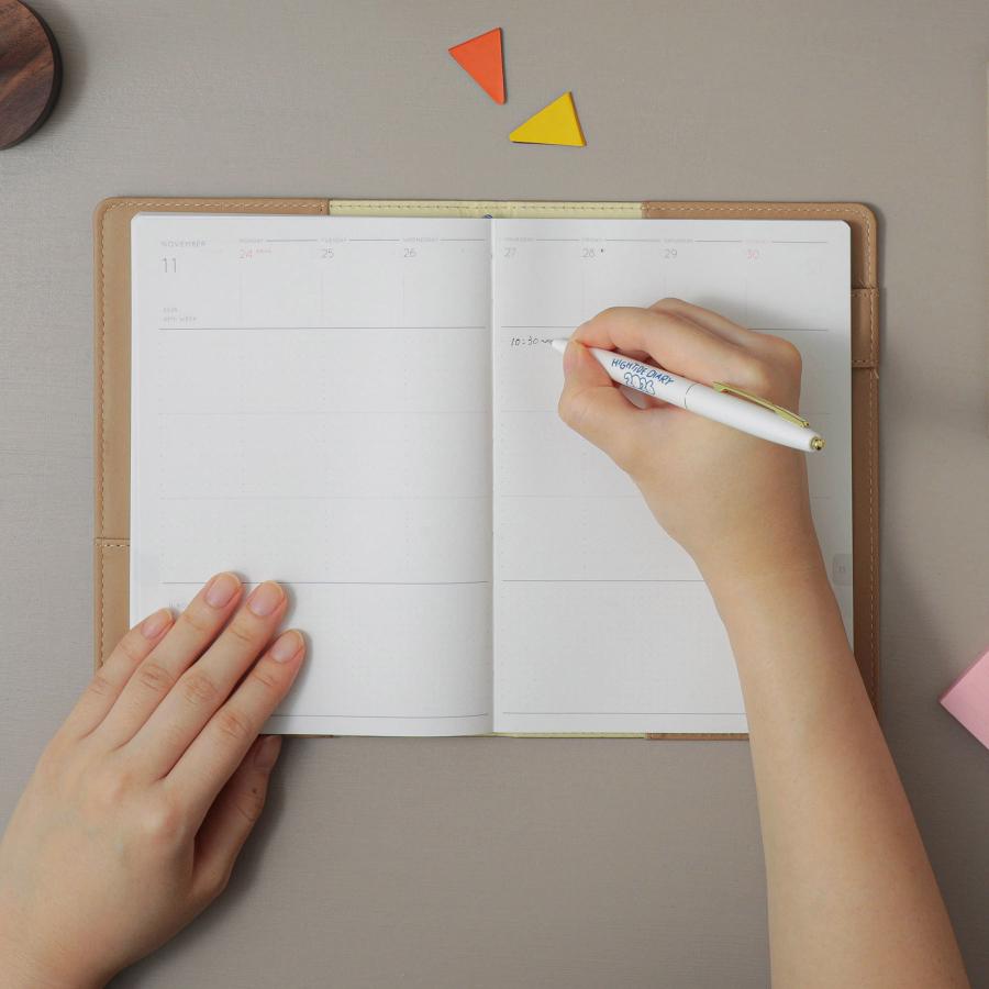 ハイタイド 手帳 2026 / レプレ / B6 フリー 週間バーチカル / 2026年3月始まり / 4月始まり対応 / ウィークリースケジュール帳 | HIGHTIDE DIARY | 28