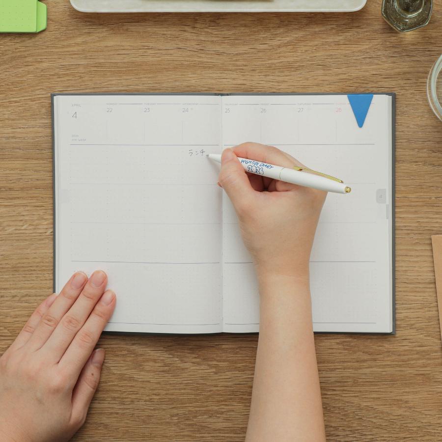 ハイタイド 手帳 2026 / ケイティー / B6 フリー 週間バーチカル / 2026年3月始まり / 4月始まり対応 / ウィークリースケジュール帳 | HIGHTIDE DIARY | 19