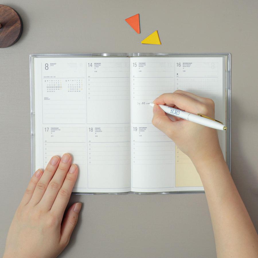 ハイタイド 手帳 2026 / パピヨン / B6 週間ブロック / 2026年3月始まり / 4月始まり対応 / ウィークリースケジュール帳 | HIGHTIDE DIARY | 19