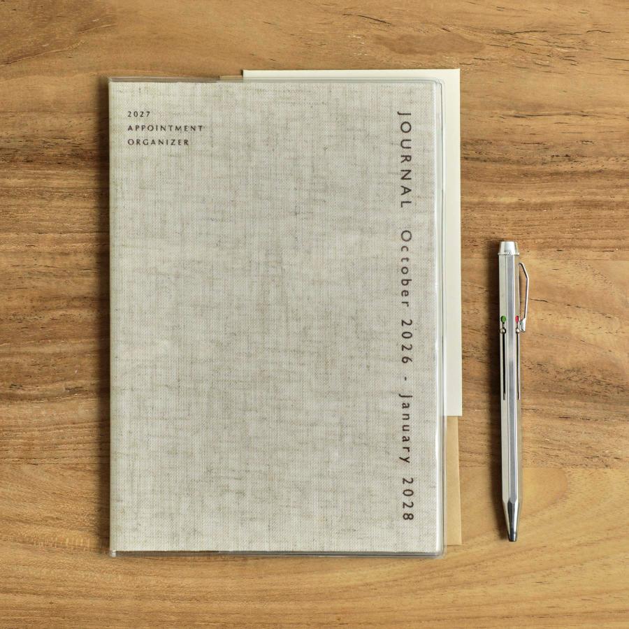 ハイタイド 手帳 2027 / コトン / A5 マンスリー / 2026年10月始まり / スケジュール帳 | HIGHTIDE DIARY | 17