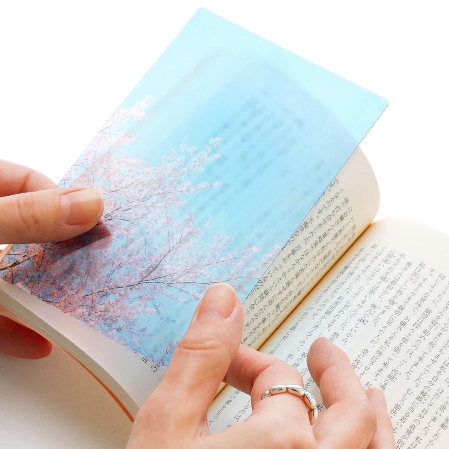 透明写真栞 しおり 文庫 かわいい 透明 ブックマーカー ブックマーク 読書 |  | 44