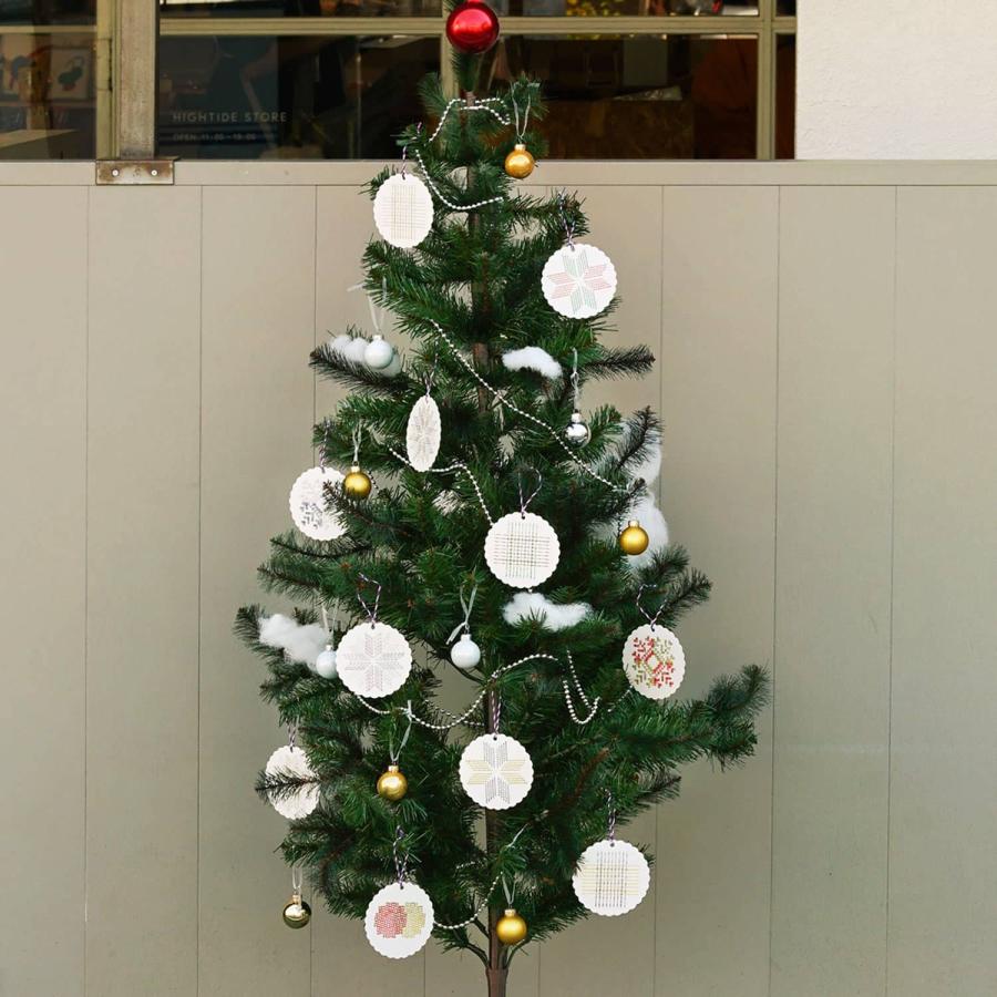 メッセージカード ミニ  グリーティングカード 活字組版オーナメントカード（キルト） カード 活版印刷 | HIGHTIDE | 10