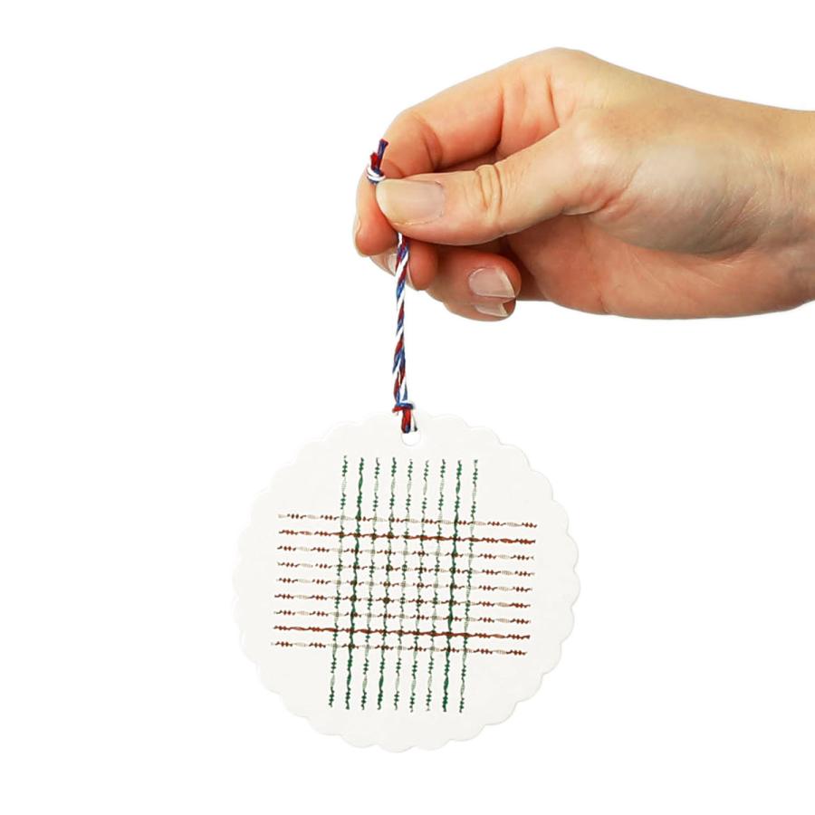 メッセージカード ミニ  グリーティングカード 活字組版オーナメントカード（クロス） カード 活版印刷 | HIGHTIDE | 06