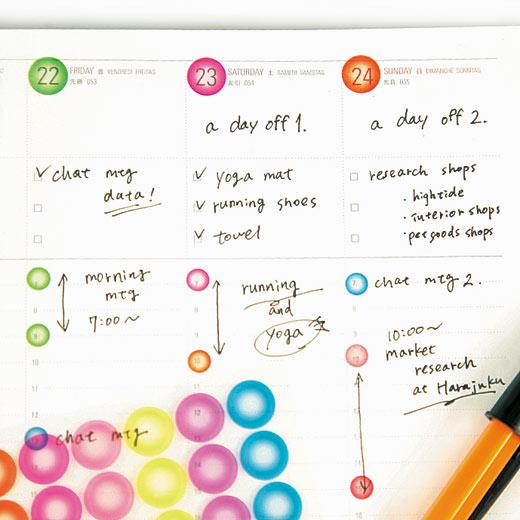 シール シースルーポイントステッカー 手帳 スケジュール帳 育児日記 デコ 透明 クリア 書き込み 貼り直し はがせる ミニ 小さい ハイタイド | HIGHTIDE | 11