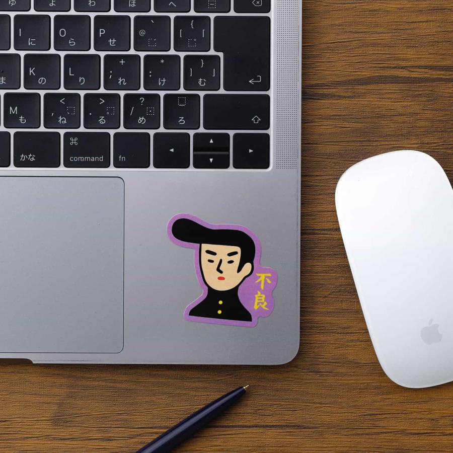 ステッカー ニューレトロ ダイカットシール スマホ PC パソコン スーツケース 犬 ネコ 猫 ぎょうざ デコレーション 大人 かわいい 可愛い 昭和レトロ 雑貨 | ニューレトロ | 27