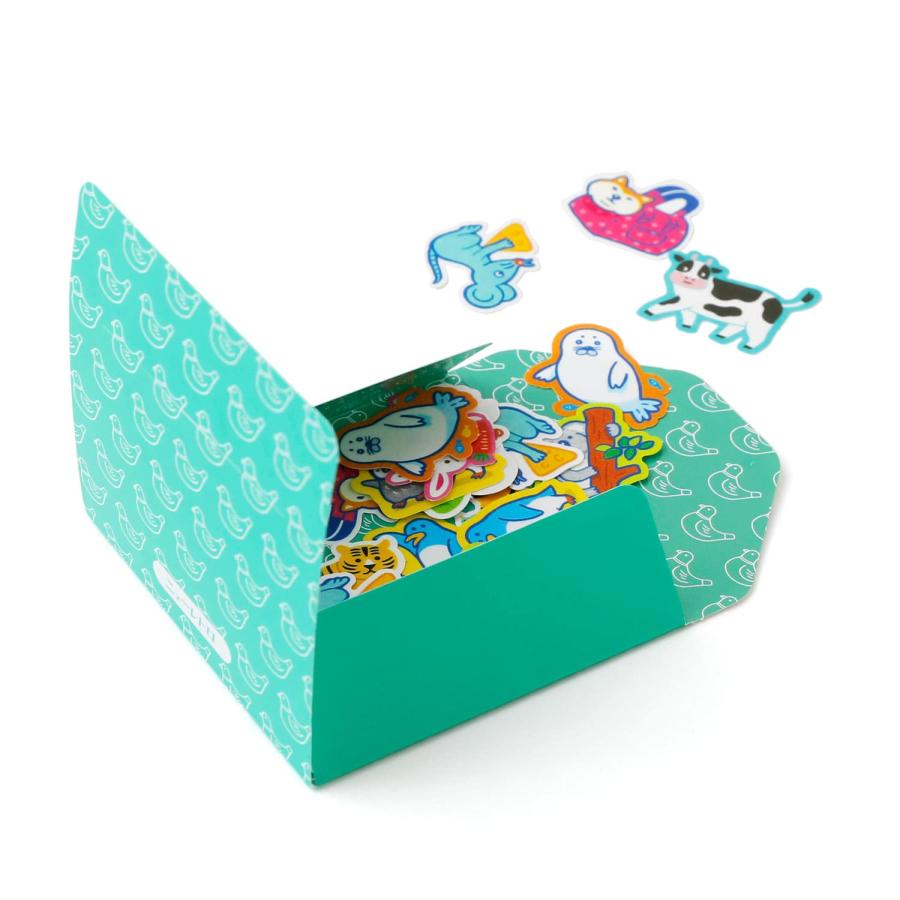 シール ニューレトロ フレークシール 手帳 ステッカー デコ デコレーション 女の子 収納 猫 犬 大人 かわいい 可愛い 昭和レトロ 雑貨 ハイタイド | ニューレトロ | 08