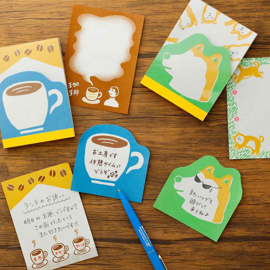 メモ帳 ニューレトロ あじ紙メモ メモパッド 一言メモ メモ用紙 手紙 レター メッセージ ポケットサイズ | ニューレトロ | 15