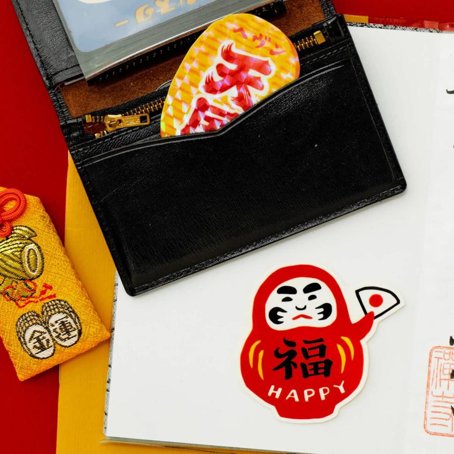 ステッカー シール ニューレトロ ダイカットシールセット（ニッポン） スマホ PC パソコン スーツケース デコレーション 日本一 縁起物 | ニューレトロ | 10