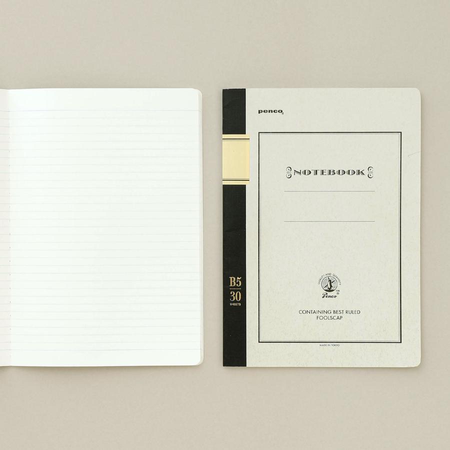 ノート ハイタイド penco ペンコ フールスキャップ ノート B5 7mm 罫線 文房具 文具 おしゃれ かわいい | penco | 07