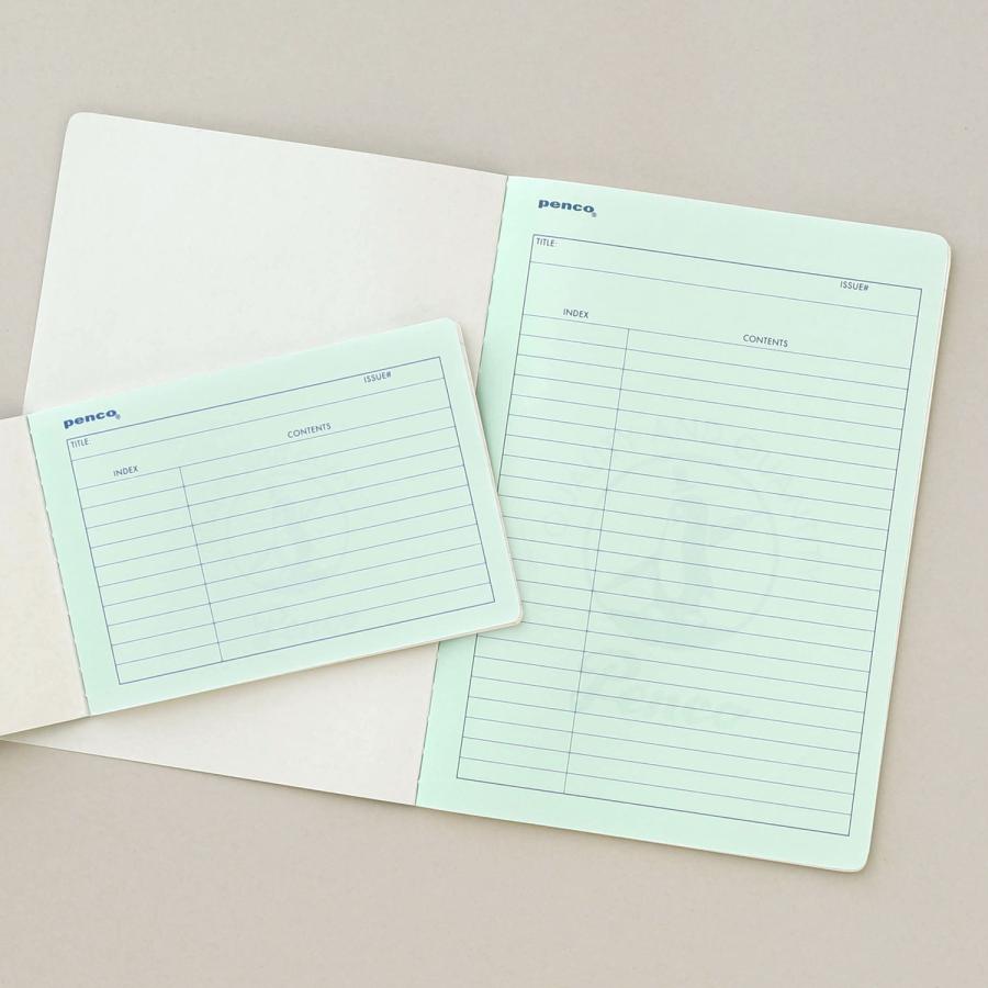 ノート ハイタイド penco ペンコ フールスキャップ ノート B5 7mm 罫線 文房具 文具 おしゃれ かわいい | penco | 08