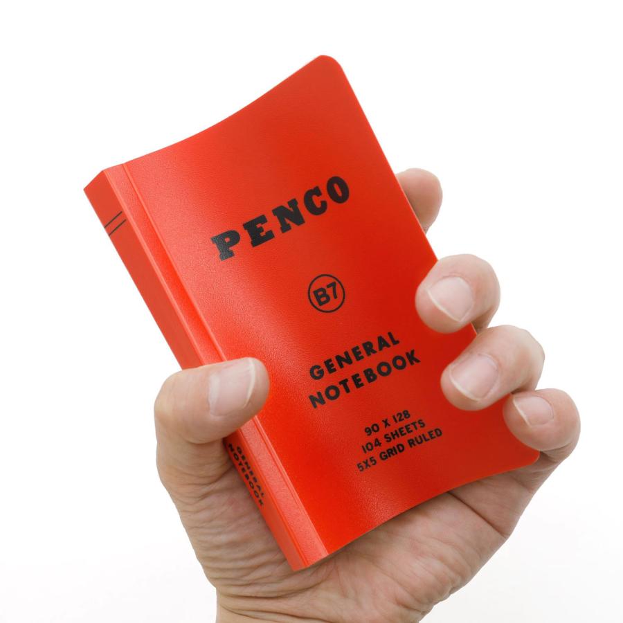 ノート penco ペンコ ソフトPPノート B7 5mm 方眼 メモ 文房具 文具 おしゃれ かわいい | penco | 09