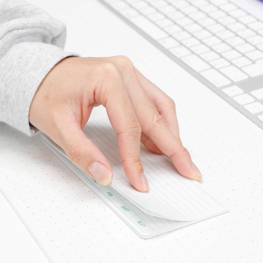 付箋 penco スティッキーメモパッド ウィークリー メモ ふせん ハイタイド 手帳 週間 手帳 アクセサリー | penco | 07