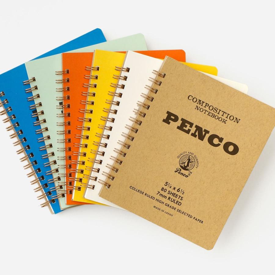 リングノート penco ペンコ コイルノート M ダブルリング 7mm 罫線 メモ帳 横罫 文房具 文具 おしゃれ | penco | 09