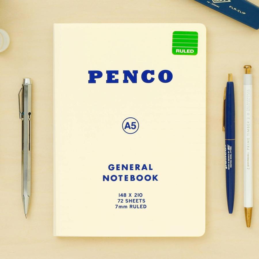 ノート A5 横軸 罫線 7mm penco ペンコ ソフトPPノート A5 Ruled A5 サイズ メモ帳 文房具 文具 おしゃれ かわいい |  | 12