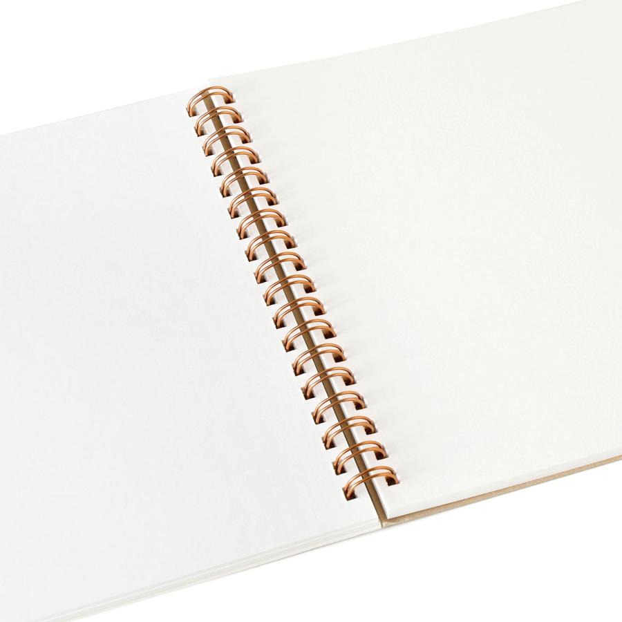 penco ペンコ スケッチブック B5 並口 画用紙 厚紙 お絵描き リング式 アート 水彩画 イラスト 絵 デッサン パステル クレヨン 色鉛筆 | penco | 04