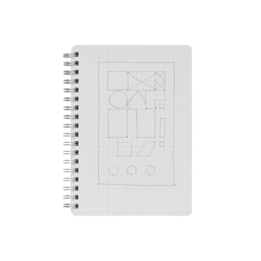 ノート 方眼 / Penco ペンコ リングノート B6 Grid / ダブルリング | Penco | 12