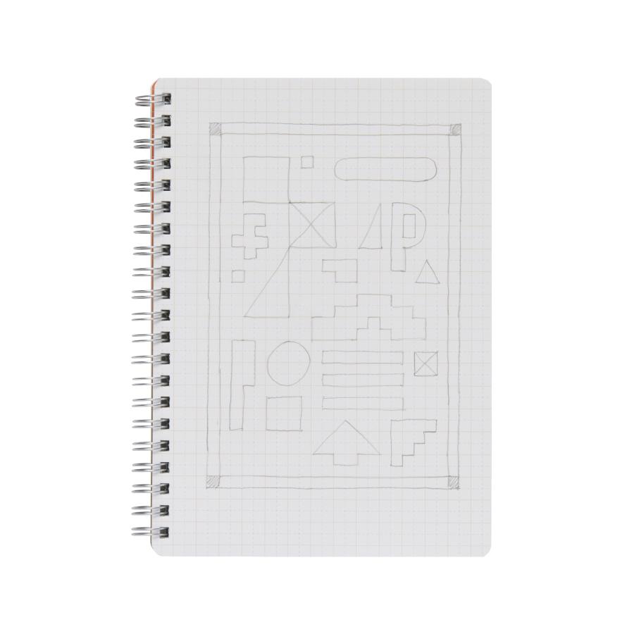 ノート 方眼 / Penco ペンコ リングノート A5 Grid / ダブルリング | Penco | 12