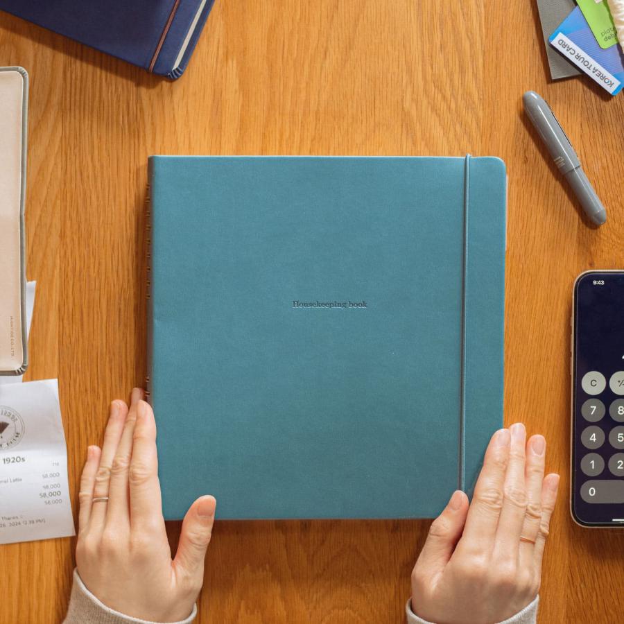 家計簿 ハウスキーピングブック パヴォ 簡単 ノート ハイタイド 袋分け 手書き 初心者 家計管理 | HIGHTIDE | 24