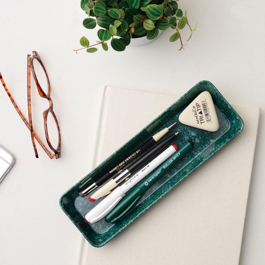 トレー ペントレイ マーブル メラミン 小物入れ アクセサリー ディスプレイ 卓上 インテリア おしゃれ | HIGHTIDE | 10