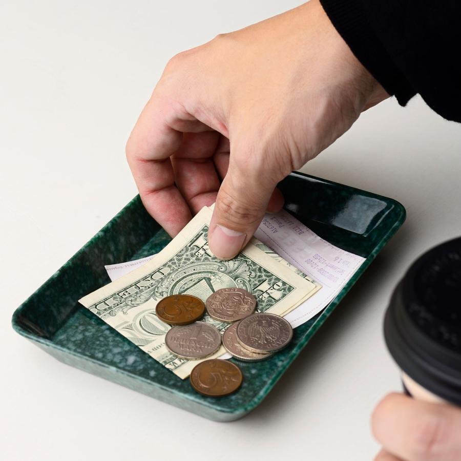 トレー デスクトレイ S マーブル メラミン 小物入れ アクセサリー ディスプレイ 卓上 インテリア おしゃれ | HIGHTIDE