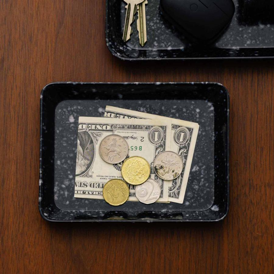 トレー デスクトレイ S マーブル メラミン 小物入れ アクセサリー ディスプレイ 卓上 インテリア おしゃれ | HIGHTIDE | 10