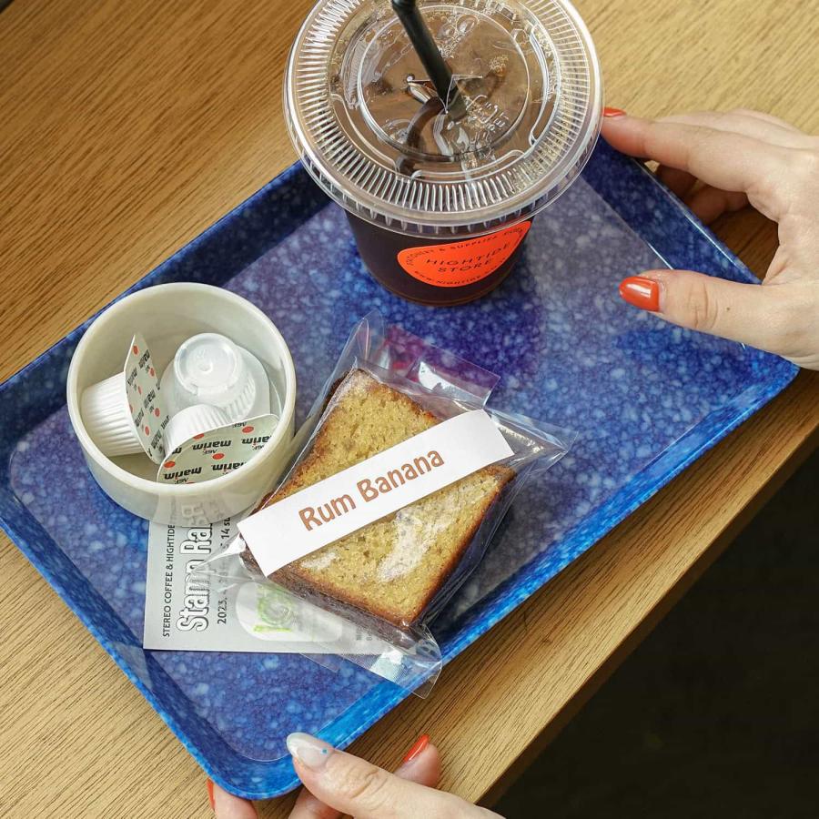 トレー デスクトレイ M マーブル メラミン 小物入れ アクセサリー ディスプレイ 卓上 インテリア おしゃれ | HIGHTIDE