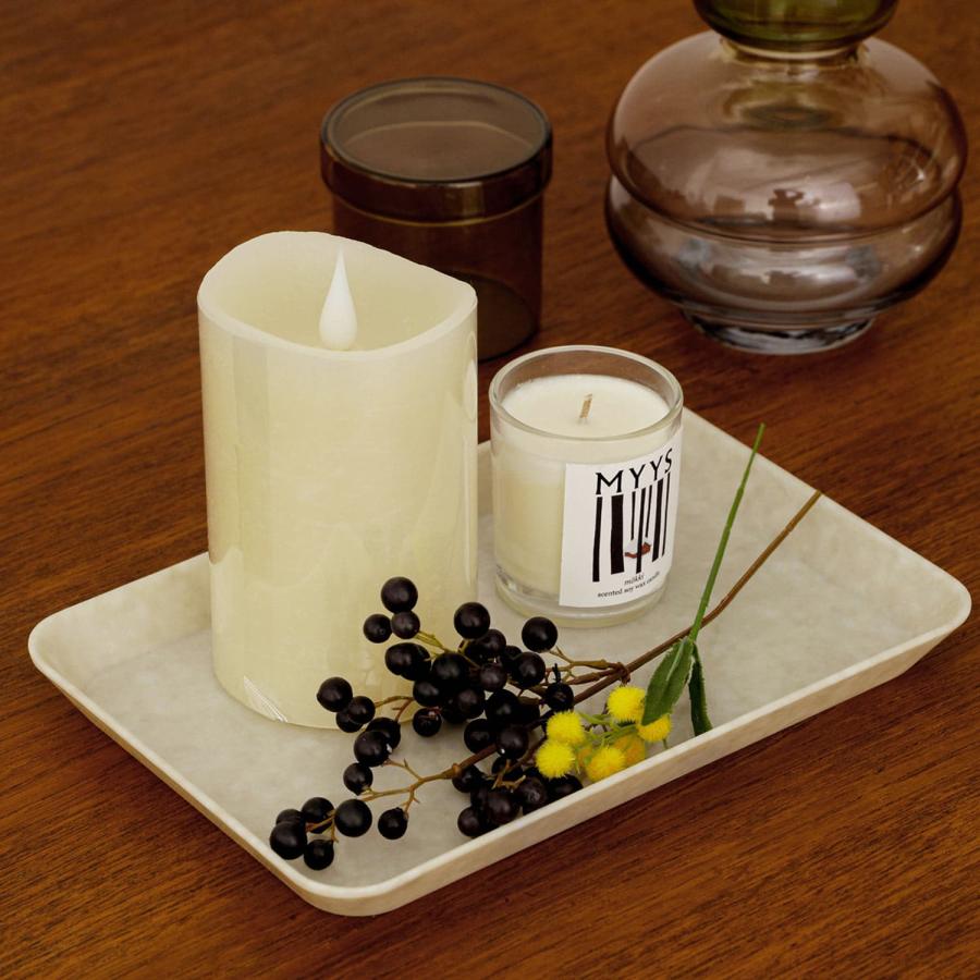 トレー デスクトレイ M マーブル メラミン 小物入れ アクセサリー ディスプレイ 卓上 インテリア おしゃれ | HIGHTIDE | 11