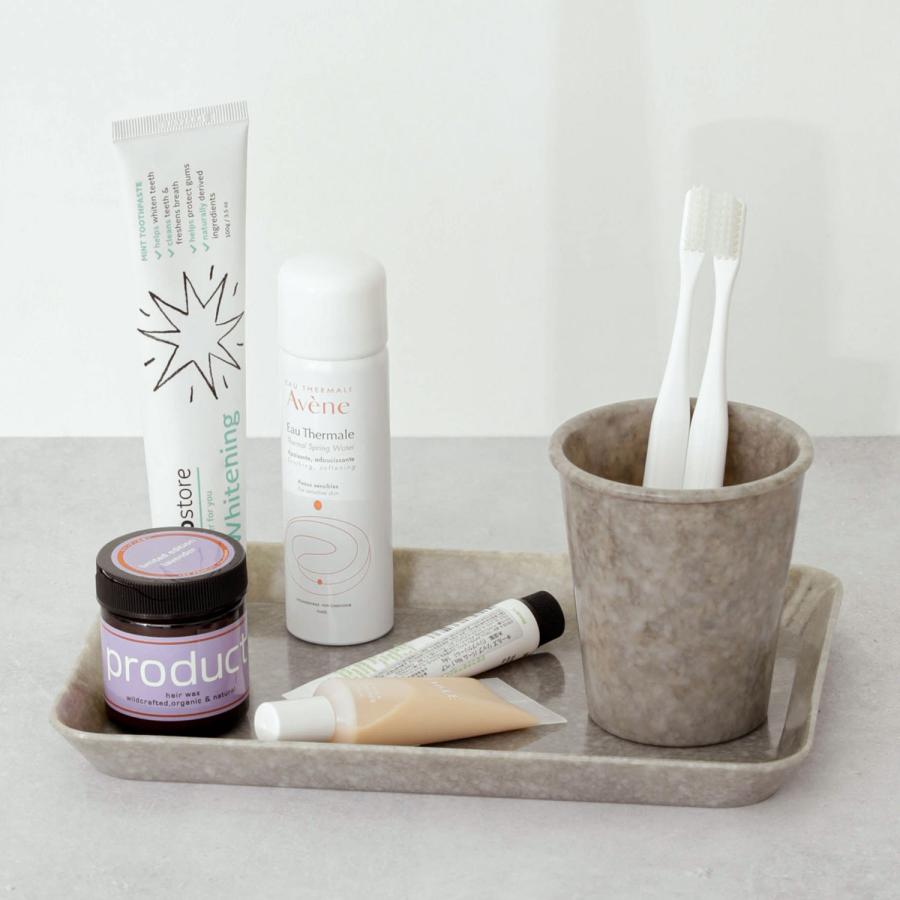 トレー デスクトレイ M マーブル メラミン 小物入れ アクセサリー ディスプレイ 卓上 インテリア おしゃれ | HIGHTIDE | 12