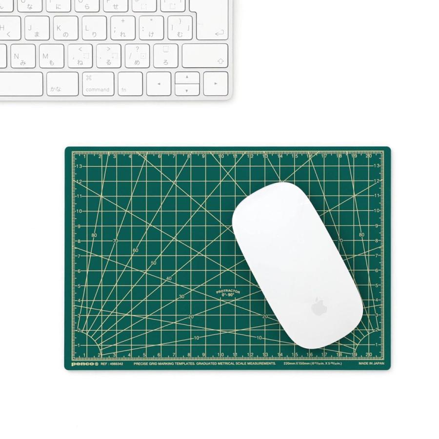 カッターマット penco ペンコ オペレーティングマット A5 カッティングマット マウスパッド おしゃれ | penco | 07