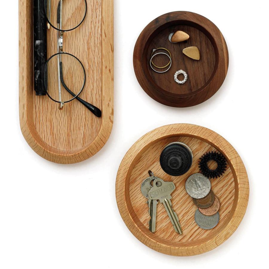 トレー 木製 fur. ウッドトレイ サークル ファー 丸型 アクセサリー 収納 小物 | HIGHTIDE | 11